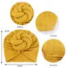 Neue Frauen Große Blume Turban Hut Weiches Kopftuch Beanie Hochzeit Party Headwear Turbante Mujer Bandanas Headcover Chemo Kappe