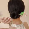 ヘアクリップファッションスズランフラワーズヘアピンジュエリーティアラスティック女性ハンフスーパーフェアリークリップアクセサリーウェディングギフト