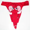 Sexy kostuum heren sex slipje olifant cosplay elastische T-rug lingerie erotisch ondergoed G-string strings