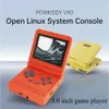 Przenośni gracze gier Powkiddy V90 3,0 cala IPS ekran Open Source Konsola gier 64 GB Mini Pocket Pocket Retro Handheld Games Console Play Gaming Box 231204