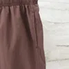 camicie essenziali da donna pantaloncini firmati da uomo marrone Pantaloncini in nylon con coulisse tuta rilassata traspirante Pantaloncini estivi leggeri da uomo street wear da uomo tasche tagliate