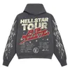 heren designer hoodie streetwear HELLSTAR hoodie sweatshirt Y2K heren harajuku hiphop grafische print oversized gothic tops