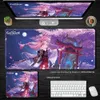 Muskuddar handled vilar Genshin Impact Mat Yae Miko Pad Large XL PC Gamer Cabinet Tangentbordbord Mattor Anime Deskmat Computer Accessories Mousepad 231204