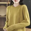 Kadın Sweaters Cashmere Sweater 2201'deki butik kıyafetler asil güzelliğinizi gösteren zarif ve rahat.