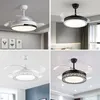 Nordic Fan Lampa 2023 Master Bedroom Restaurant Sufit Dom zintegrowany żyrandol Nowoczesne prostotę LED Pandent Light