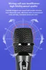 Mikrofone Universal Karaoke Wireless KTV Dynamisches Mikrofon Professionelles Zuhause zum Singen Handmikrofon für Party Show Rede Kirche Bühne Conf 231204