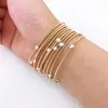 Bangle Noble Nobant Designer Style Metallic Color Bracelet shicly and simple for daily wear 2023 Party Gift Jewelry
