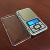 wholesale wholesale Digital Scales Digital Jewelry Scale Gold Silver Coin Grain Gram Pocket Size Herb Mini Electronic backlight 100g 200g 500g fast shipment