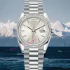 Män designer Womens Classic Moissanite Fashion 36mm 41mm Automatisk 904L Rostfritt stål Sapphire Waterproof Watch