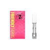 Friendly Farms Carts Vape Cartridge Empty 0.8ml Ceramic Coil Tank Packaging With Childproof Tube Sticker