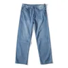 Jeans para hombre Pantalones azules claros Tallas grandes Baggy Hip Hop Monopatín suelto Denim Jean Pantalones Streetwear Plain Solid para hombres 231204