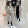 ダウンコート冬の服の子供用10代の女の子のためのジャケット