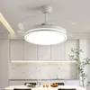 Nordic Fan Lampa 2023 Master Bedroom Restaurant Sufit Dom zintegrowany żyrandol Nowoczesne prostotę LED Pandent Light