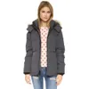 Femmes Down Parkas Designer Down Vestes Blanc Canada Canard Coupe-vent Femmes Parkas Veste Collier Hiver Puffer Véritable Manteau De Fourrure De Loup Arctic Hood Trim Theface Hclg