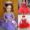 Vestido de concurso de cupcake para meninas, capa de cristal, babado, brilho, bebê criança, diversão, moda, passarela, drama, aniversário, coquetel, vestido infantil, vestido formal, National Coral