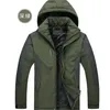 Men's Jackets Winter Outdoors Women Plus Size Thicken Fleece Warm Coats Men Outwear Waterproof Windproof Hooded Jacket