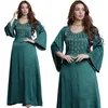 Etnisk kläder diamant lyx Abaya kvinnor muslimska eid mubarak ramadan maxi klänning kalkon kväll fest klänning marocko jalabiya caftan dubai