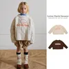 Sets Girls Jacket 2023 Winter Cartoon Fashion Children Jumper Cotton Cute Korean Version Of The Girl Children's Clothing 231205