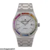 Audemar Pigue Luxury Watches Swiss Automatic Wristwatch Audemar Pigue Royal Oak Automatico Oro Diamanti Uomo Orologio HBBD