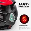 Casques de cyclisme Victgoal casque de vélo hommes ultralégers feu arrière LED vtt vélo de route moto Scooter électrique sécurité 231204