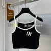 Women Sport t Shirt Sexy Sling Tee Designer Letters Print Camis Quick Drying Breathable Tanks Top