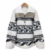 Isabel Marant Etoile Marner tröja Kvinnliga dragkedja Pullover Sweaters Half Zip Fleece Coat S2WS#