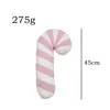 Yortoob Candy Cane Pillows Pluszowa zabawka idealny prezent świąteczny dla dzieci i dekoracji domu