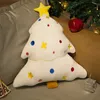 Pillow Christmas Tree Shaped Plush Toys Decoration Throw Childrens Doll Sofa Cushion Bed 231205