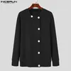 Kurtki męskie insun-homme cardigan a Manches Sulfet Col Rond Vetement Streetwear a la tryb kimono dekontracte s-5xl solude 231205