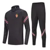 Nouvelle Association Sportive de Monaco Football Formation Survêtements Pour Hommes Veste De Jogging Ensembles Courir Sport Porter Football Accueil K2756