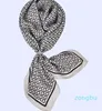 Scarves Womens Silk Like Headtop For Polka Dot Print Large Square Satin Headscarf Wraps