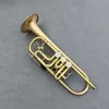 Áustria Schagerl Bb Trompete B Chave plana de latão Instrumentos musicais de trompete profissional com estojo de couro