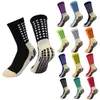 Chaussettes pour hommes Bonneterie Football Soccer Grip Mid Tube Dieu collé Anti Slip Résistant à l'usure Chaussettes de sport 9ryx