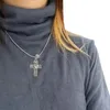 Hangerkettingen Stijlvolle gotische halsketting Sterketting voor mannen en vrouwen Kruisbeeld Choker Sleutelbeenketting Decoratie