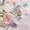 Enchanting Butterfly Necklace with Sparkling Crystal Fashionable Jewelry for Women Perfect Graduation Mom Elegant Accessory