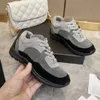 7A Najlepsza jakość designerskie buty do biegania kanał Sneakers Kobiety Luksusowe koronkowe buty sportowe swobodne trenerzy Classic Sneaker Woman Ccity Dfcvcx 35-45