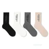 Chaussettes pour hommes Chaussettes Bonneterie Feel of God Double Line Essentials Long Tube High Street Fog Sports Chaussettes en coton pour hommes et femmes V2b6