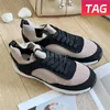 2023 nieuwe dames in elkaar grijpende gebreide trainer casual sneakers zwart wit roze beige groen mode dames platform outdoor trainers dames designer schoenen Eur 35-42