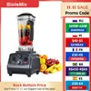 BioloMix 3HP 2200W Heavy Duty di grado commerciale frullatore con timer spremiagrumi frutta robot da cucina frullati di ghiaccio BPA vaso da 2 litri H1103263t