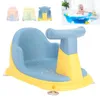 Baignade Souaces de chaise portable Plastic Anti-Slip Baby Bath Support siège de soutien avec 4 tasses pour les nourrissons pour les tout-petits 231204