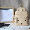 zaino Rivetti Borsa a tracolla a tracolla in vera pelle Designer di lusso Stark di grande capacità da donna zaino pochette da uomo Borse totes borse Borse da scuola per libri