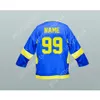 NOME DELLA SQUADRA NAZIONALE BLU UCRAINA personalizzata MAGLIA HOCKEY 99 NUOVA cucitura superiore S-M-L-XL-XXL-3XL-4XL-5XL-6XL