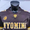 Maillot de football du Wyoming NCAA College Solomon Byrd Sean Chambers Tyler Vander Waal Titus Swen Ismail Jr. Conway Garrett Crall Trey Smith