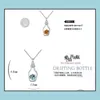 Pendentif Colliers Souhaitant Bouteille Bijoux Coeur Pendentif Colliers Mode Cristal Sparkle Pierre Sir Pour Les Filles Vente 8 Couleurs Drop Livrer Dhzvi