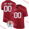 Anquin Barnes Jr. Eddie Jackson 2024 Rose Bowl Alabama Crimson Tide Football Jersey Customed Seth McLaughlin 87 Danny Lewis Jr. Robbie Ouzts Alabama Jerseys