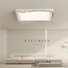 Plafondlampen 30W 2 Melkwit Chroom Lamp Woonkamer Slaapkamer Ijzer Modern LED-licht