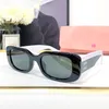 Fashionable square sunglasses acetate frame color blocking legs with the niuniu logo OMU08YS large legs to enhance face shape elegant women Lunettes de Soleil