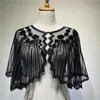 Scarve's 1920s Shawl Beaded Sequin Deco Evening Cape Bolero Flapper Cover Up Gatsby Themed And Wedding Party 231204