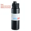 Thermoses 600ML800ML Thermos extérieur bouilloire Portable bouteille d'eau avec filtre à thé 304 tasse thermique en acier inoxydable flacon étanche sport 231205