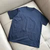 Camiseta y polo para hombre Plus 100% algodón con letras Jacquard Cuello redondo Sudadera de manga corta Camiseta de diseñador para hombre y66d3